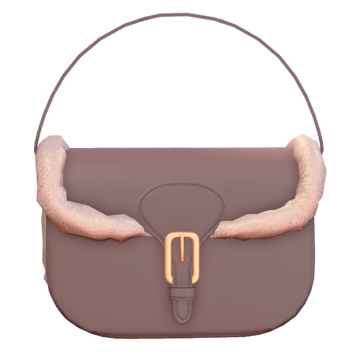 Fur Trim Bag