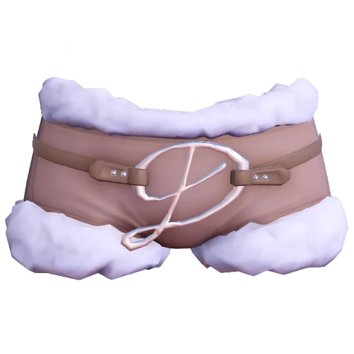 Fur Trim Shorts