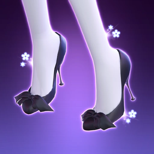 Ginza Bow Heels - Render