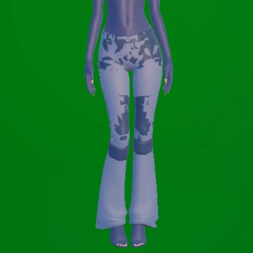 Glithed Pants