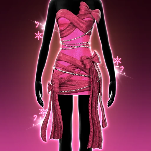 Glitter Bow Dress