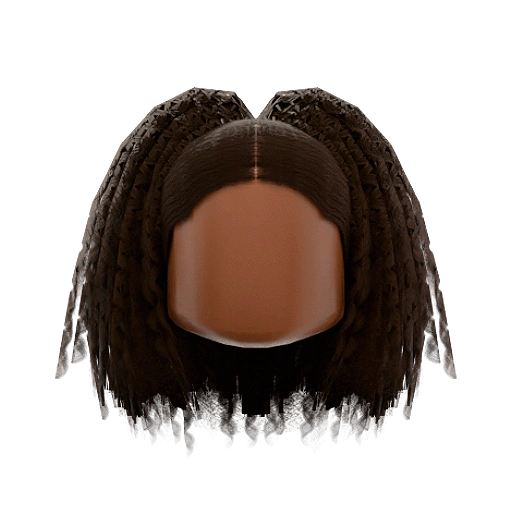Half Up Crimped Hair