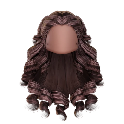 Voluminous Half-Up Waves Hair