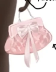 Scrapped Purse to Himekaji Set shown on concept art in a Developer Q&A