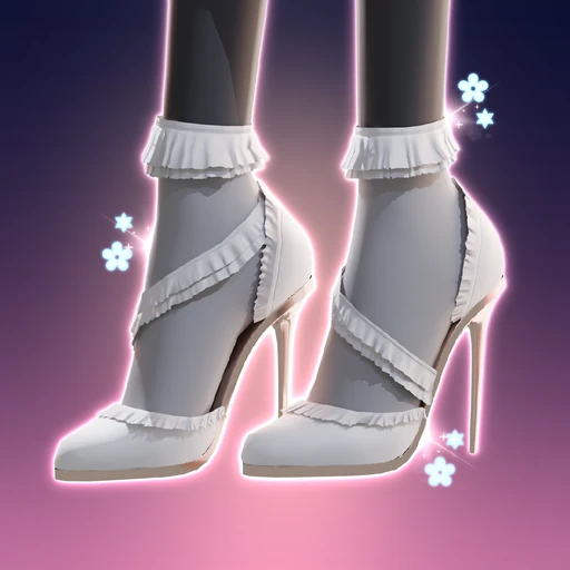 Himekaji Ruffle Shoes