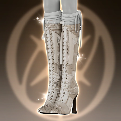KATSEYE Pinky Up Boots