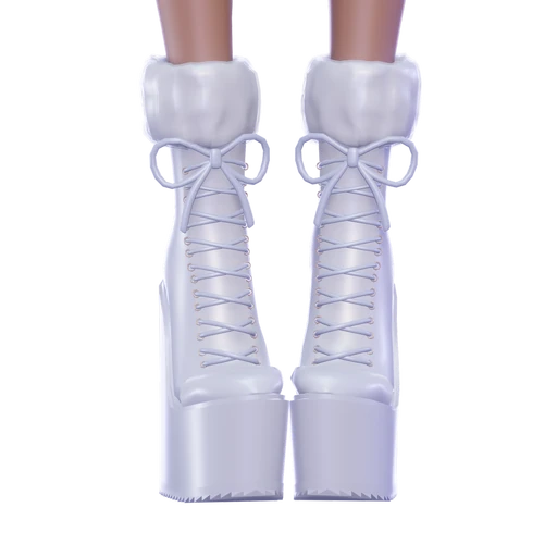 Lace-Up Platform Boots
