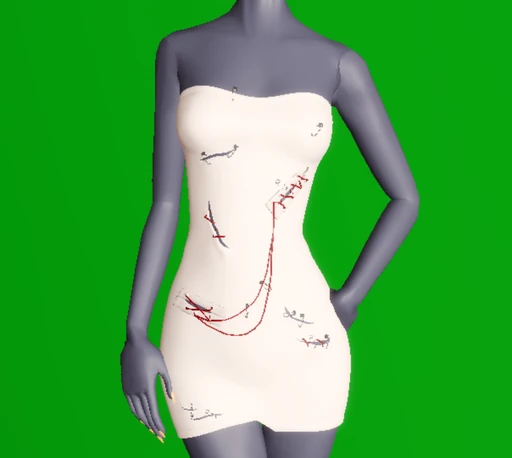 Lana's Forest Dress - F - Default