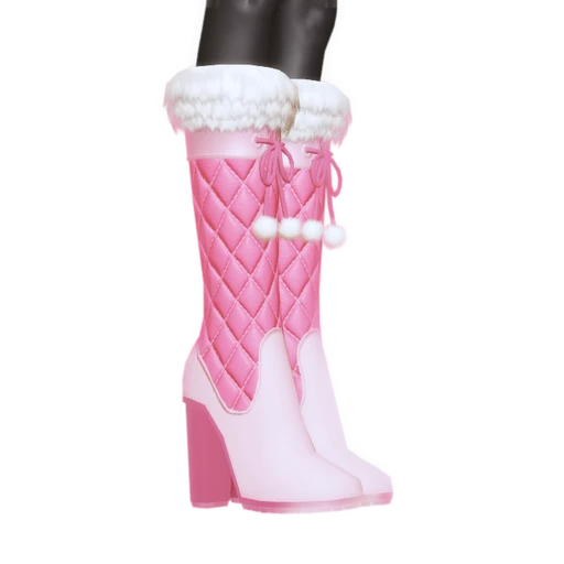 Fluffy Winter Boots