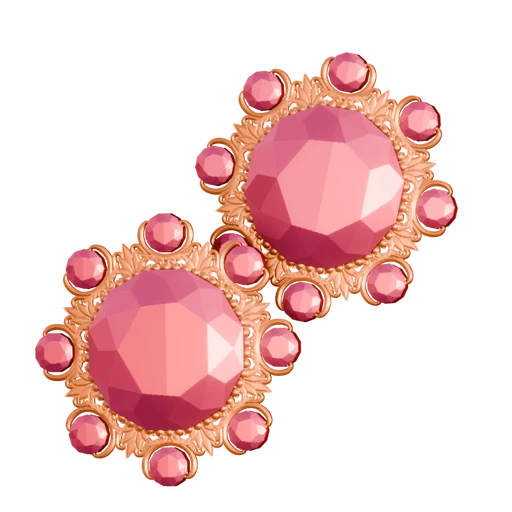 Medallion Earrings