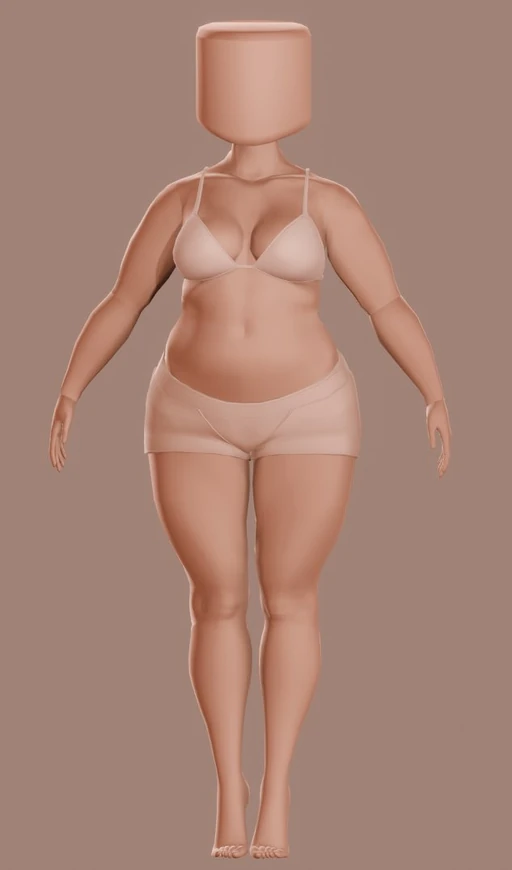 Plus-sized female body: 2024 sneak peek