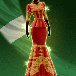 Nigerian Fem Dashiki