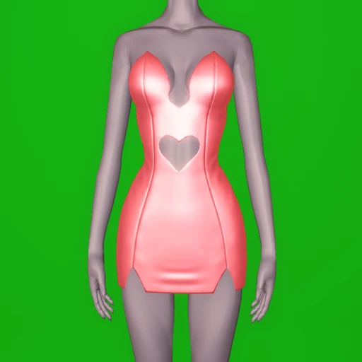 Old Item of the Week - Heart Cutout Dress