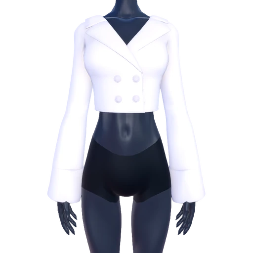 Cropped Overcoat