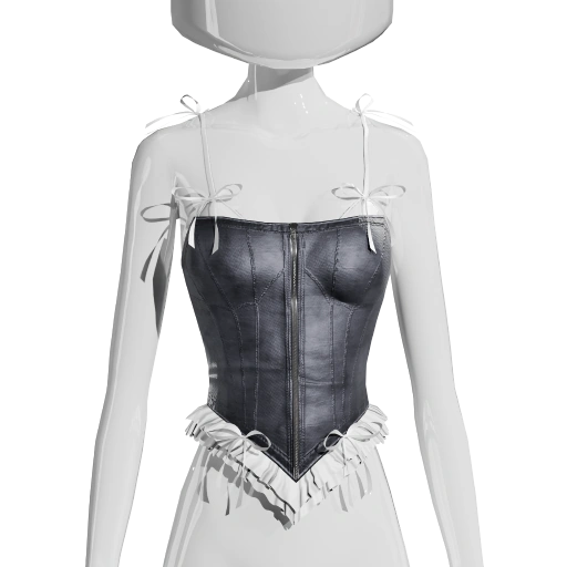 Peplum Corset Top