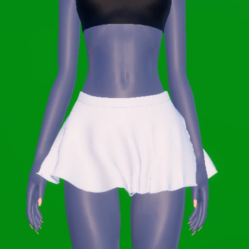 Flared Mini Skirt (Rework)