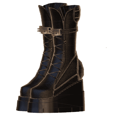 Platform Combat Boots