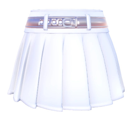 Pleated Mini Skirt