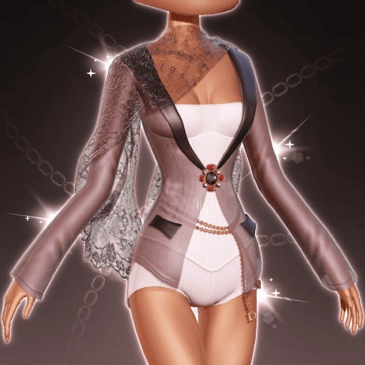 Rich Girl Coat - Render