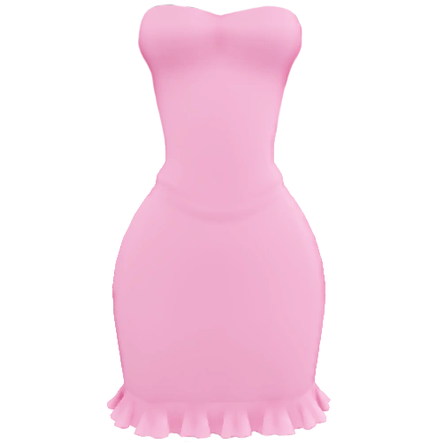 Ruffled Mini Dress