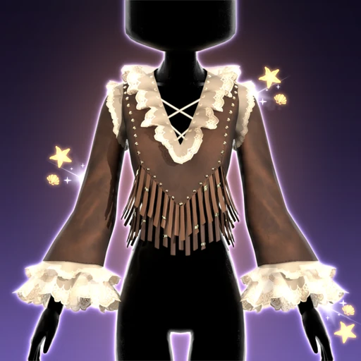 Romantic Fringe Top