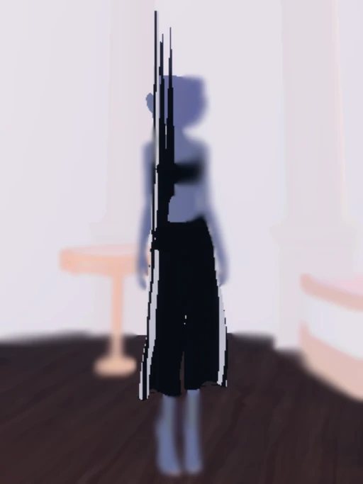 Scrapped Pants / Shorts shown in Style Showdown.
