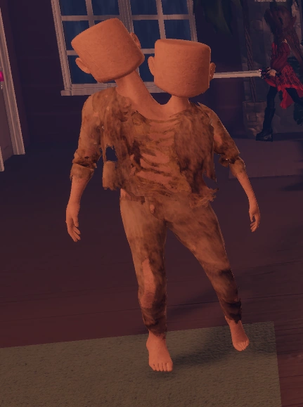 This is the chapter's monster, which hunts player(s) down during the level. It is believed to be Lana's parents merged together. (Note - the monster seen in this chapter is Lana's parents.)