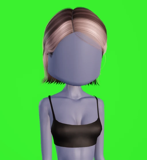 Short hair default (light brown)