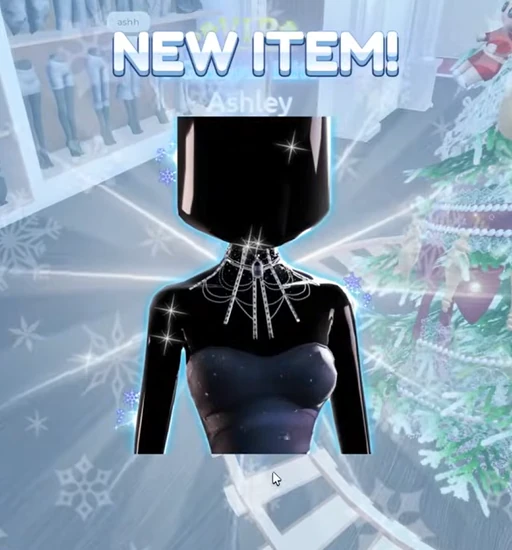 Item reward popup