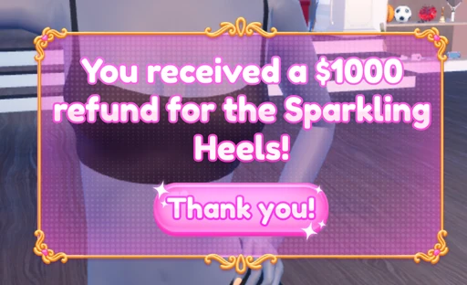 Refund message