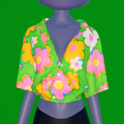 Beach Wrap Blouse