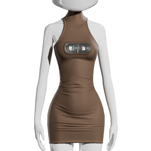 Turtleneck Dress