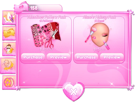 Makeup and Pattern Packs