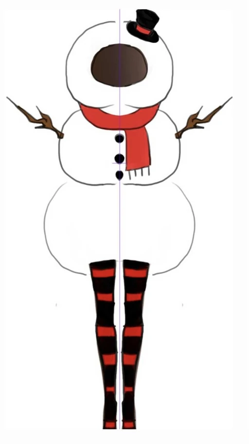 Scrapped Snowman Costume after losing a poll on Discord for Winter 2025
