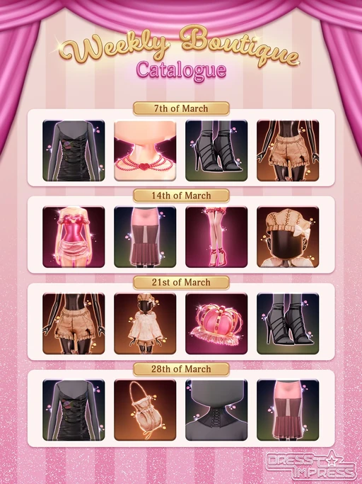 March 2026 catalog posted by Dress To Impress