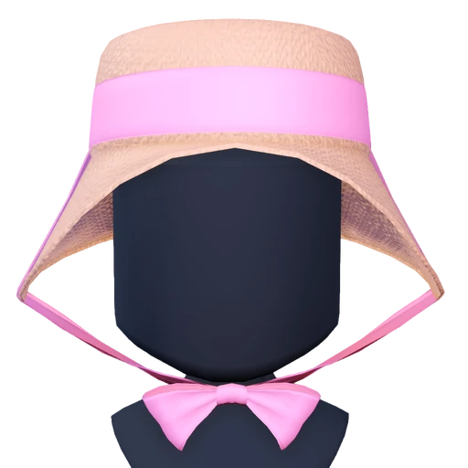 Woven Ribbon Hat