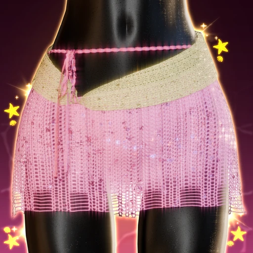 Knitted Beach Skirt